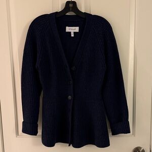 Derek Lam Deep Blue Cardigan